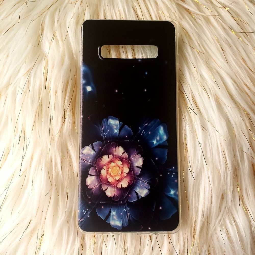 ABSTRACT FLOWER CASE COVER FOR SAMSUNG